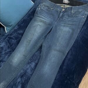 Torrid Dark Blue Skinny Jeans